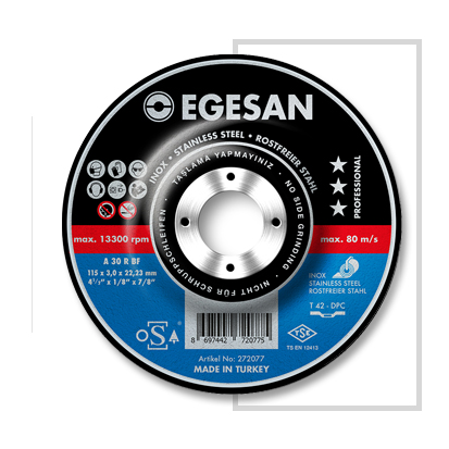 Egesan Pro Series Thin Cut-Off Wheels (Stainless Steel)