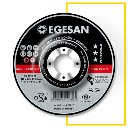 Egesan Pro Series Cast Iron Cut-Off Wheels